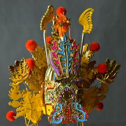 安金紙帽 1尺6神尊戴 8吋 手工 漆線安金 幼龍 水鑽 紙帽 帝帽 歷史價格詳細信息