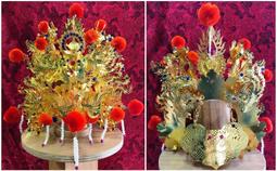 8.8吋神尊 客製化神明手拿銅鞭 9節銅鞭 展示神尊為土地公旁武官 客製化銅鞭 九節鞭 七星劍 太子槍 龍筑刀劍 歷史價格詳細信息