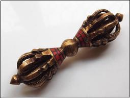 純銅九股金剛杵【SQ5957】剛杵擺件藏傳佛經用品黃銅復古九股金剛橛降魔金剛杵法器工藝品 歷史價格詳細信息