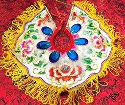 7寸長 1尺3神尊穿 凸繡 凸龍 肚圍 肚兜 神明肚兜 神明衣 橘 歷史價格詳細信息