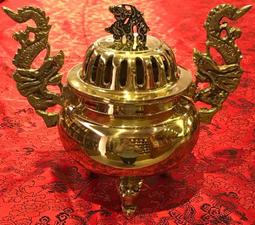 銅製 雙龍拜塔 1尺3用 1尺6用 馨牌 仿金牌 歷史價格詳細信息