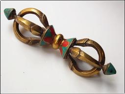 藏傳純銅尼泊爾五股金剛鈴杵手持金剛鈴杵法器九股鈴鐺聲音清脆 歷史價格詳細信息