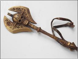 藏傳文玩雙鹿多吉（金剛杵）托甲！雙鹿聽法！5020 歷史價格詳細信息