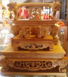 檜木描金三面大黑天財神木雕日式店鋪辦公室客廳裝飾擺件18 歷史價格詳細信息