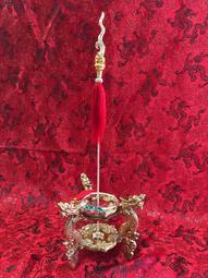 精品金屬製『三孔兵器架(小孔) 』面寬25cm側寬10cm孔徑0.5cm令旗架法器架兵器座令旗座出巡牌架【靜福緣】 歷史價格詳細信息