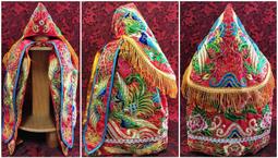 神衣 神明衣 1尺4長 1尺6連座穿 坐1尺3高椅穿 手工 電蔥 濟公衣 補丁衣 黃 歷史價格詳細信息