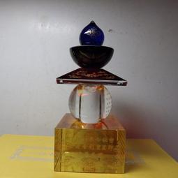 五輪塔(五色五型水晶五輪塔)見塔如見佛具有鎮宅、消災、祈福、護國讓正法延續的功能 歷史價格詳細信息