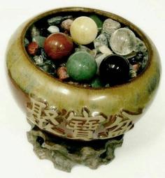 【發發開運坊】 陶土聚寶盆11X6.6cm.五帝錢.旺財符.底座&sim;催財.旺財&sim;硃砂開光 歷史價格詳細信息