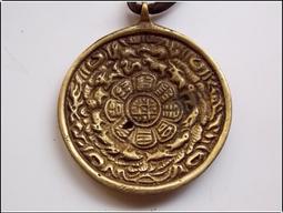 藏傳九宮八卦牌 純銅手打錘紋九宮，實心銅材質，大昭si同款九4 歷史價格詳細信息