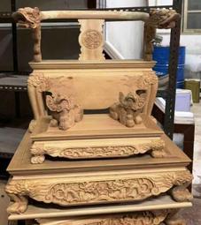 檜木製 尺3脫尺6 精雕 雙龍 脫椅 拖椅 歷史價格詳細信息