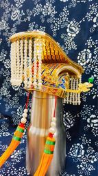 精緻正金箔水鑽七寸帝帽 歷史價格詳細信息