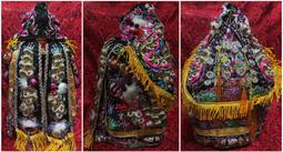 神衣 塞棉 跳紗 跳蔥 1尺6連座穿 坐1尺3高椅穿 1尺4長 手工衣 龍袍 含奉帽 橘 請提問庫存 歷史價格詳細信息