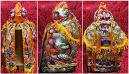 1尺2長 1尺3連座神尊穿 土地公 手工 塞棉 壽衣 鶴衣 歷史價格詳細信息