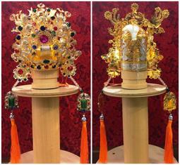 7寸頭圍 1尺3神尊戴 特級 幼龍 九龍 滿鑽 水鑽 安金 紙帽 帝帽 文帝帽 歷史價格詳細信息