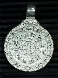 S925銀八大守護神隔珠 本命年本命佛十二生肖珠 diy手串散珠配件~善緣閣 歷史價格詳細信息