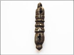 藏式天鐵金剛杵,尺寸如圖,長約50毫米左右，做工精致，包漿老4764 歷史價格詳細信息