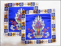 【雅之賞|藏傳|佛教文物】特賣* 藏傳佛教用品 摩尼寶法器墊 (2片)~520017 價格比較,價格查詢,歷史價格詳細信息