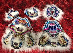 8寸長 8寸8連座神尊穿 土地公 手工 塞棉 壽衣 鶴衣 歷史價格詳細信息