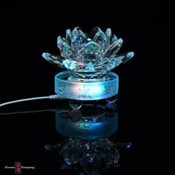 七彩變色蓮花燈佛光燈供佛合金插電佛前花 led佛堂家用觀音長明燈 歷史價格詳細信息