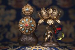 金法 純銅 隨身攜配帶 護身 二臂 嗎哈嘎啦 金剛杵 歷史價格詳細信息