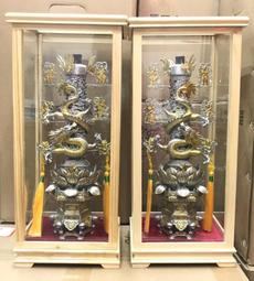 正錫 安金 3尺6 龍燭 八仙 龍燭柱 龍柱 含框 宴王 擺宴 川頭 可參考 歷史價格詳細信息