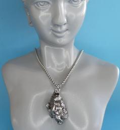 金牛礦晶 (項墜50b*45.5克)【買就送钛鋼】 Iron Meteorite 巴拉圭天鐵鎳鐵隕石 vqq-1 歷史價格詳細信息