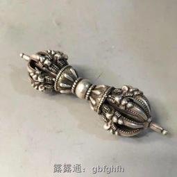 西藏密宗用品尼泊爾手工青銅九股金剛鈴杵 包郵送鈴杵套 歷史價格詳細信息