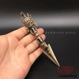 泥泊爾手工銅法器 藏傳佛教老銅金剛法鈴密宗金銅杵手搖銅鈴一套 歷史價格詳細信息