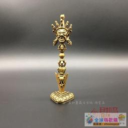 泥泊爾手工銅法器 藏傳佛教老銅金剛法鈴密宗金銅杵手搖銅鈴一套 歷史價格詳細信息