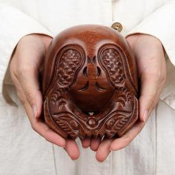 臺灣老式木魚法器念經木魚寺廟和尚打擊敲打樂器佛具用品 歷史價格詳細信息