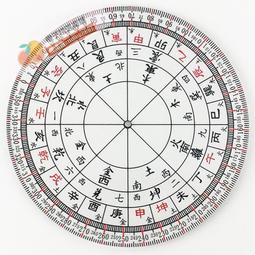 精致簡易繪圖尺八卦風水立極尺24二十四山布局立向配說明書 歷史價格詳細信息