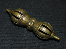 藏傳佛教 西藏老天銅天鐵瑪哈嘎拉三面明王普巴金剛杵 歷史價格詳細信息