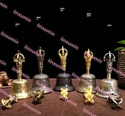 尼泊爾手工黃銅碰鈴八吉祥六字真言龍紋鈴鐺法器藏傳用品 歷史價格詳細信息