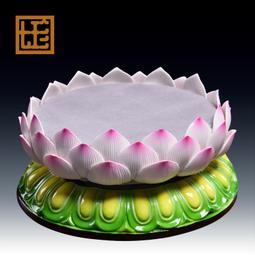 七珍蓮花拜墊打坐蒲團堂禮佛墊家用佛具用品佛觀音菩薩佛前佛擺件 歷史價格詳細信息