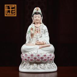 七珍 陶瓷客廳文財神爺佛像擺件店鋪開業禮品小火彩家用供奉神像 歷史價格詳細信息