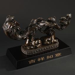 大仕緣 銅工藝品擺件高檔商務禮品 仿古酒器青銅器商觚 歷史價格詳細信息