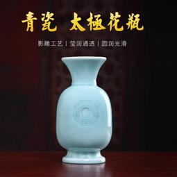 戴玉堂《青瓷香筒》陶瓷家用供佛大號香筒插花家用香筒裝香的香桶 歷史價格詳細信息