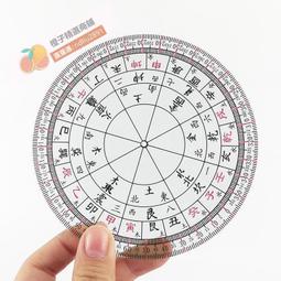 精致簡易繪圖尺八卦風水立極尺24二十四山布局立向配說明書 歷史價格詳細信息