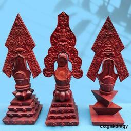 三根本朵瑪尼泊爾手工彩繪柏香木制法器藏傳藏族密宗佛堂擺件包郵 歷史價格詳細信息