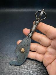 藏傳老寒鐵朝天吼九宮八卦牌吊墜 藏式護身腰牌掛件156 歷史價格詳細信息