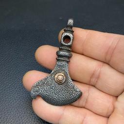 藏傳老寒鐵朝天吼九宮八卦牌吊墜 藏式護身腰牌掛件156 歷史價格詳細信息