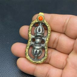 藏傳金利馬銅蓮花九宮八卦牌 西藏老九宮437 歷史價格詳細信息