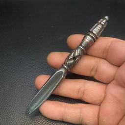 藏傳老寒鐵朝天吼九宮八卦牌吊墜 藏式護身腰牌掛件156 歷史價格詳細信息