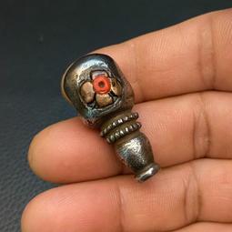 藏傳老寒鐵朝天吼九宮八卦牌吊墜 藏式護身腰牌掛件156 歷史價格詳細信息