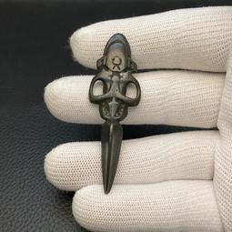 藏傳天鐵托甲忿怒蓮師鐵蝎怙身符 西藏文玩隨身法器護身掛件吊墜455 歷史價格詳細信息