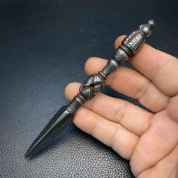 藏傳老寒鐵朝天吼九宮八卦牌吊墜 藏式護身腰牌掛件156 歷史價格詳細信息