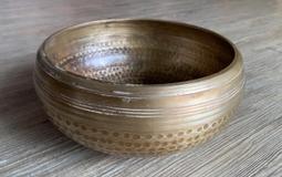 極品 尼泊爾手工頌缽 最大直徑10.5公分 銅缽 修行缽 瑜珈用品 音療 冥想 擺件 歷史價格詳細信息