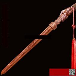 正宗桃木劍五雷號令木雕寶劍道家道教法器道士劍掛件搬家裝飾護身 歷史價格詳細信息