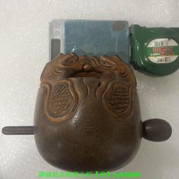木魚臺灣紫檀木實木木魚法器實木家用老式木魚佛堂寺廟法器木雕擺件 歷史價格詳細信息