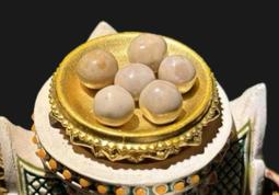 釋迦牟尼佛金骨堅固子舍利子供舍利塔嘎屋盒尺寸約3.5mm舍利子可裝藏佛塔舍利塔寶塔噶烏盒嘎烏盒佛盒一尊（顆） 歷史價格詳細信息